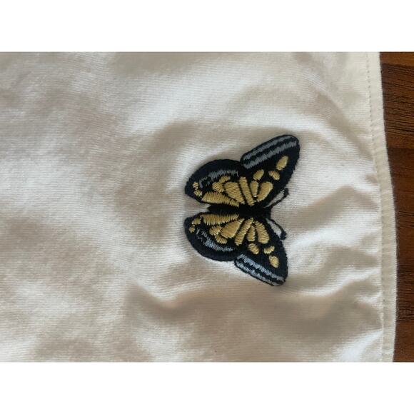 HOLLISTER Butterfly Embroidered Patch Tube Top - Picture 5 of 6